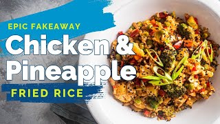 The Most Delicious Chicken & Pineapple Fried Rice Recipe 🍍🍗