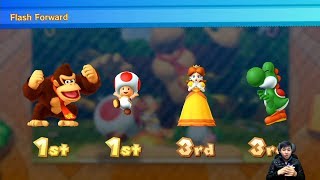 Mario Party 10 - Coin Challenge | Toad vs Peach vs Yoshi vs DK (Master Difficult) #91 MARIO CRAZY
