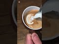 ラテアート練習 coffee latteart café おうち時間