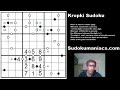 how to solve a kropki sudoku comfortably.