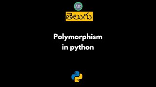 polymorphism In Python | #oops | #pythoncoding #pythonoops