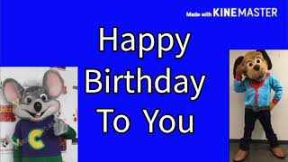 Happy Birthday Jasper Chuck E Cheese Happy Birthday Song For Kids Chuck