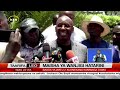 Jimi Wanjigi atishwa baada ya watu 2 kuonekana kumwaga damu nje ya lango yake Muthaiga