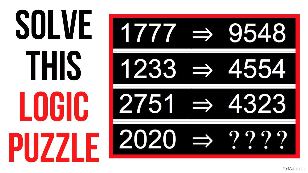 Solve This 2020 Logic Puzzle - Fast & Easy Explanation - YouTube