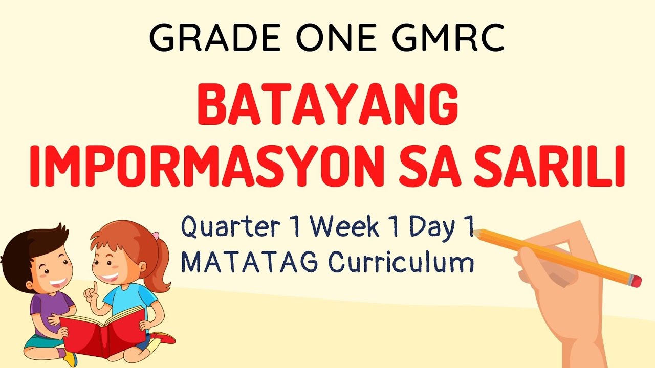 Gmrc Matatag Curriculum Grade 2 Matatag Dll Q1 Week 3