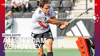 Amsterdam - Hurley 🏑 Tulp Hoofdklasse Heren ‘24/’25 RONDE 9 | Samenvatting