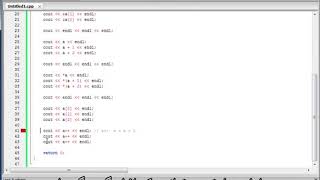 031 Name of array Pointer