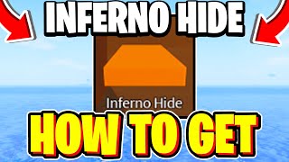 How To GET INFERNO HIDE In Fisch! (Inferno Hide Location) Roblox