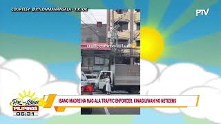 Sunshine Stories | Isang madre na nag-ala traffic enforcer, kinagiliwan ng netizens