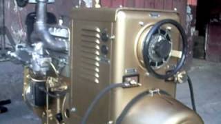 Wisconsin engine T F 1954 assembled on a generator welder Hobart GW-222