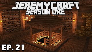 Decorating the End Portal [Ep. 21] - Single Player Survival Let's Play - JeremyCraft