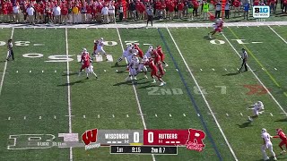 Will Pauling Hauls it in to Get the Badgers on the Board First at Rutgers | Wisconsin Football