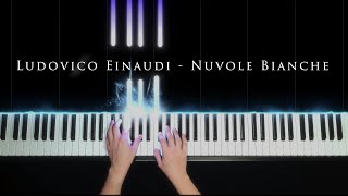 Nuvole Bianche - Ludovico Einaudi - Piano visualizer
