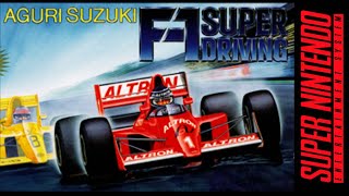 Aguri Suzuki F-1 Super Driving - SNES Longplay [4K, 50fps]