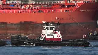 PACIFIC tugboat TUG \u0026 BARGE compilation  2020