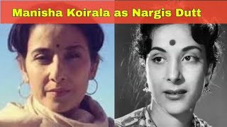 Manisha Koirala as Nargis Dutt in Sanjay Dutt’s biopic ‘Sanju’