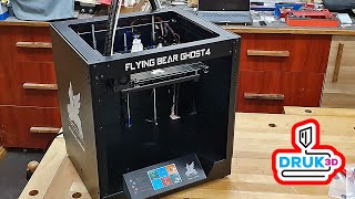 D011. 3D printer - Flying Bear Ghost 4 (assembly and 1st printout).