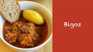 Bigos / Polnischer Eintopf mit Sauerkraut, Pilzen und verschiedenen Fleischsorten / FIL FUX #13