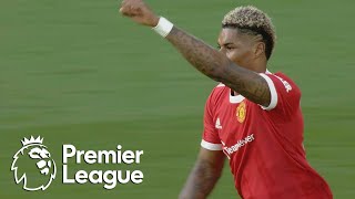 Marcus Rashford slams in Manchester United equalizer v. Leicester City | Premier League | NBC Sports