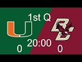 bc mbb vs. miami 1 1 2025