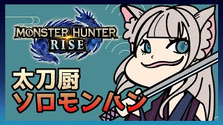 #4【モンスターハンターライズ】steam版 サンブレイクに乗り込めない妖狐のモンハン　ソロ攻略【のあたん/Vtuber】