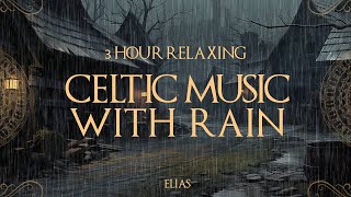 Medieval relaxing music - Rainy Stroll From the Alley to the Pub |  Medieval village atmosphere