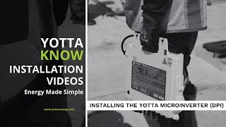 Mastering Yotta Energy's Native-3 Phase Commercial Microinverter Installation