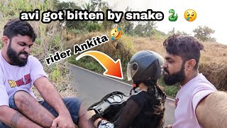 immediately had to rush hospital 🏥 /ankita riding my bike /Konkani vlog goa