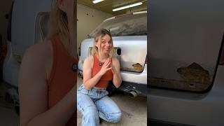 Как избавиться от ржавчины на кузове! #automobile #rust #natashkaplus