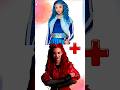 DESCENDANTS Chloe Charming + Red=? #shorts#mixing#ai #descendants