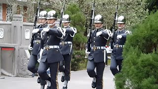 20210106大溪陵寢(Daxi Mausoleum)及慈湖陵寢(Cihu Mausoleum)陸軍儀隊交接(Changing of the Guard)