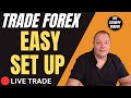 EASY EUR/USD STRATEGY: 🔴LIVE TRADE  = QUICK SETUP & EXECUTION