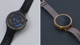 Moto 360 vs. Moto 360 Sport Watch