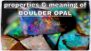 Boulder Opal Meaning Benefits and Spiritual Properties