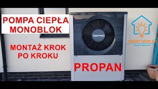 Pompa Ciepła monoblok - montaż krok po kroku