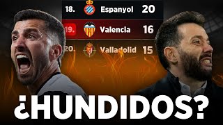 QUÉ TIENE QUE HACER EL VALENCIA CF PARA NO BAJAR A SEGUNDA DIVISIÓN