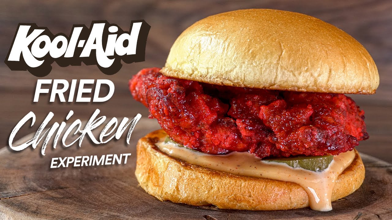 We All Tried The Kool-Aid Fried Chicken! - YouTube