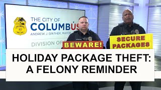 Holiday Package Theft: A Felony Reminder