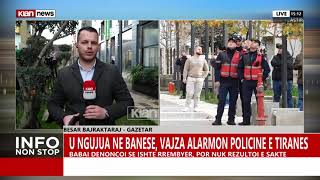 U ngujua në banesë, vajza alarmon policinë e Tiranës, raporton gazetari Besar Bajraktaraj