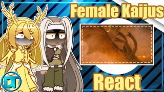 Female Kaijus React to King Ghidorah's Alpha Call (🇲🇽/🇺🇲) Gacha Club