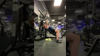 INCLINE BENCH PRESS @ 65kg/144lbs