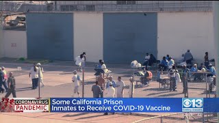 Some California Inmates To Receive COVID-19 Vaccine