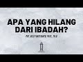 Pdt. Billy Kristanto - Apa yang Hilang dari Ibadah? - GRII KG