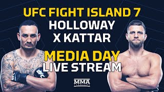 UFC Fight Island 7: Holloway vs. Kattar Media Day Live Stream - MMA Fighting