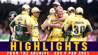 Warne, Gilchrist & Ponting Star Against Pakistan in Natwest Final! | Classic ODI | Aus v Pak 2001