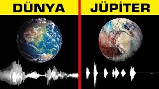 Jüpiter'in sesi Dehşet Verici ! Gezegenlerin Gerçek Sesini Dinleyin !