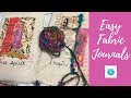 Easy Fabric Journal with Easy Binding