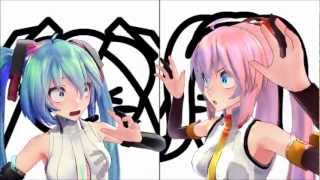 [MMD] 愛Dee (AiDee) Miku \u0026 Luka by MitchieM and Cotori (to 2nd Chorus)