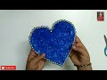 झूमर बनाने का तरीका । jhumar design । plastic jhumar । plastic jhumar design । heart shape jhumar