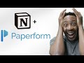3 Ways to Use Notion with Paperform | No Code Tool Walkthrough